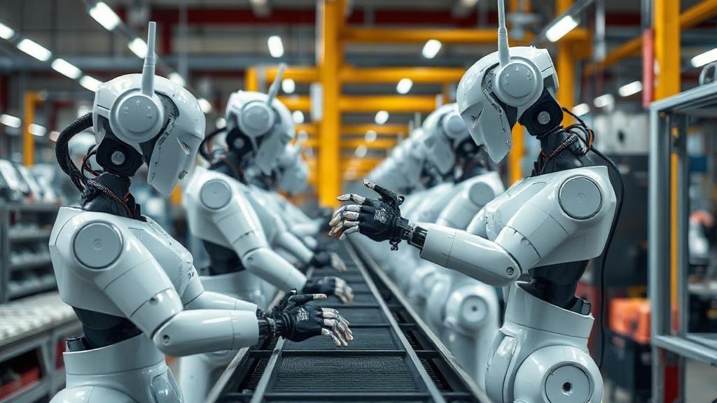 Jak roboty współpracujące zmieniają organizację linii produkcyjnych?. Jak zmienia się planowanie przepływu materiału Jak roboty współpracujące zmieniają organizację linii produkcyjnych?. Jak zmienia się planowanie przepływu materiału