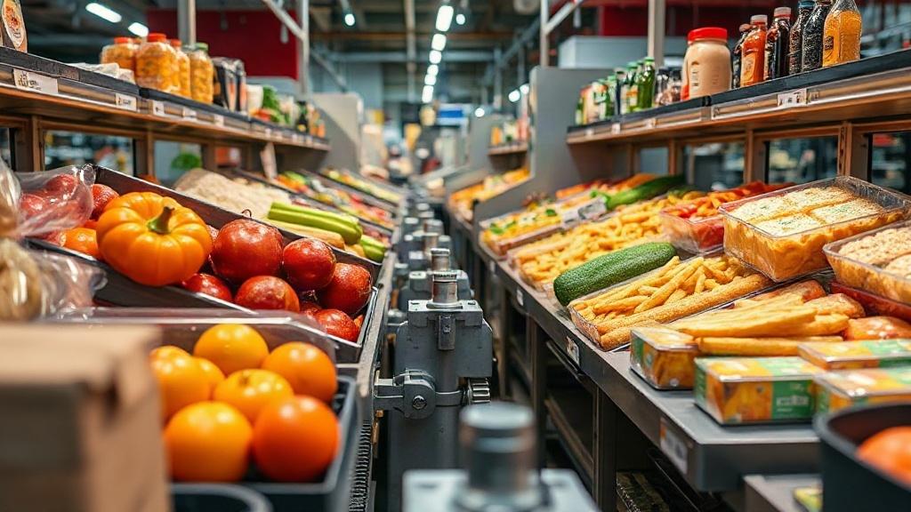 Przemysł spożywczy wysokiej automatyzacji – jakie procesy najczęściej obsługują maszyny?. Perspektywy i implikacje dla firm Przemysł spożywczy wysokiej automatyzacji – jakie procesy najczęściej obsługują maszyny?. Perspektywy i implikacje dla firm