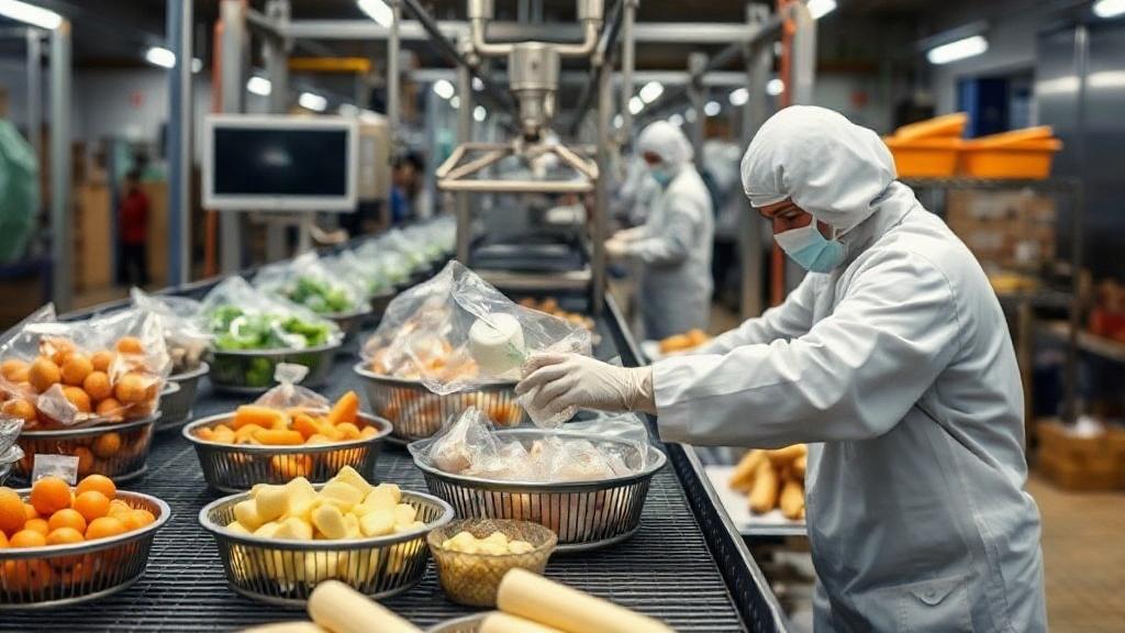 Przemysł spożywczy wysokiej automatyzacji – jakie procesy najczęściej obsługują maszyny?. Co oznacza to dla małych i średnich producentów? Przemysł spożywczy wysokiej automatyzacji – jakie procesy najczęściej obsługują maszyny?. Co oznacza to dla małych i średnich producentów?